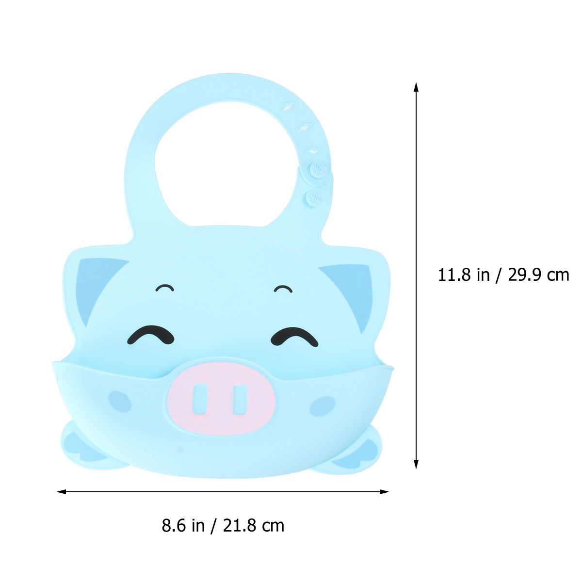 1Pcs Soft Silicone Waterproof  - đánh giá và giá Waterproof Baby Bibs Silicone